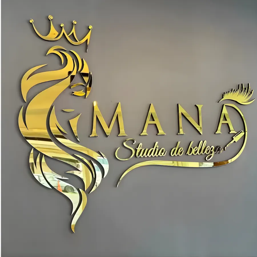 Flat-cut letters & logos — Fabrication example 2