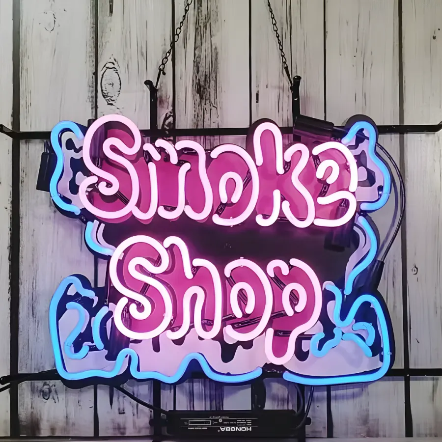 Glass neon — Fabrication example 2