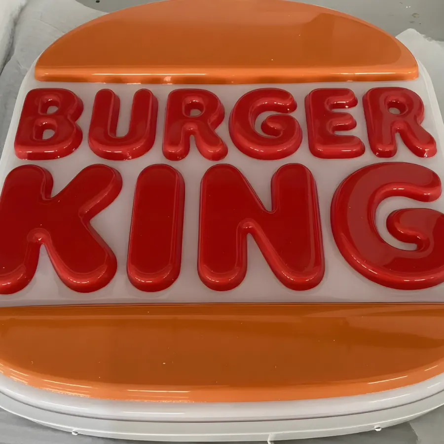 Vacuum-formed lightbox — Fabrication example 2
